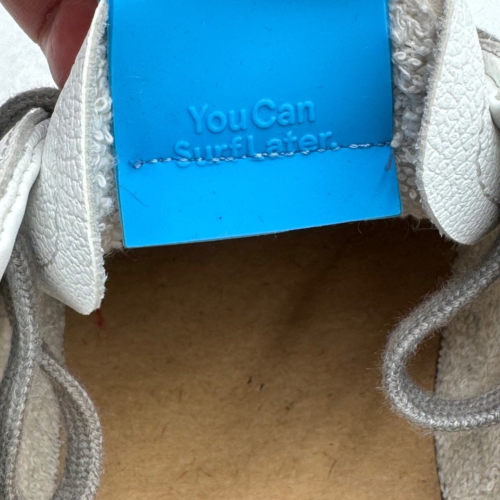 P448 John Project Sustainability Sneakers EU 45 US 11.5 White Blue Leather Italy - Picture 11 of 16